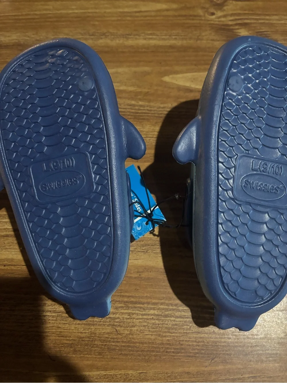 Kids Shark Clog Sandals - Blue